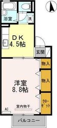 プレステージュ２１　Ⅰ棟の物件間取画像